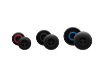 Sennheiser Silicone BLACK IEM Ear Tips Medium IE40/100/400/500 Pro (5 PAIRS) - Image 2