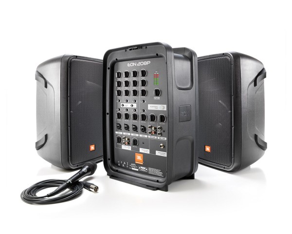 JBL EON208P 8 Portable PA System with 8Ch Mixer and Bluetooth - Main Image
