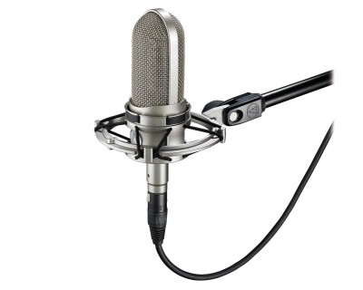 AT4080 Bidirectional Active Ribbon Microphone Inc Shock Mount