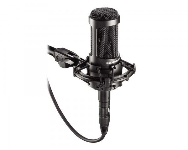 Audio Technica AT2035 Cardioid Studio Condenser + AT8458 Shock Mount - Main Image