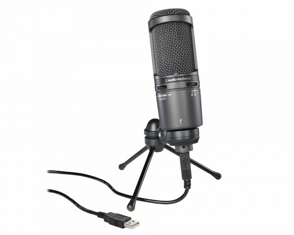 Audio Technica AT2020USB+ USB Cardioid Condenser with 3.5mm Headphone Out - Main Image