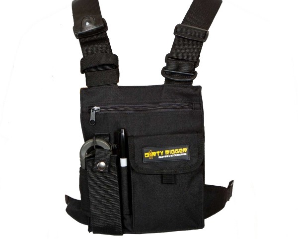 Dirty Rigger LED Chest Rig Utility Pouch with Integrated 15mm LED - Main Image