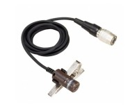 Audio Technica AT829cW Mini Cardioid Condenser Lavalier Mic cW 4-Pin Plug BLACK - Image 2