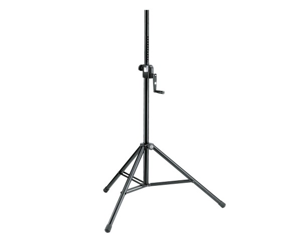 K&M 213 Speaker Stand H/D Steel with Hand Crank 2.18m 50kg Load - Main Image