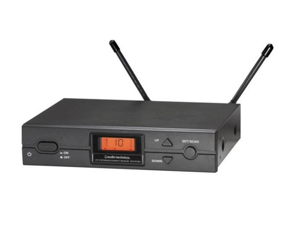 Audio Technica ATW-R2100B (U) 2000-Series Diversity Wireless Receiver CH38 - Main Image