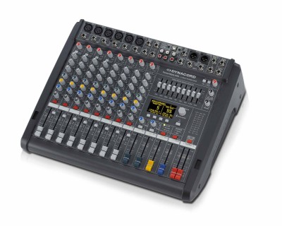 PowerMate 600-3 8Ch Powered Mixer+ Twin Digital FX 2x1000W