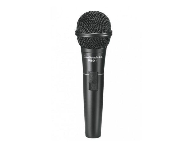 Audio Technica PRO41 Cardioid Dynamic Mic with Switch and 4.5m XLR Lead - Main Image