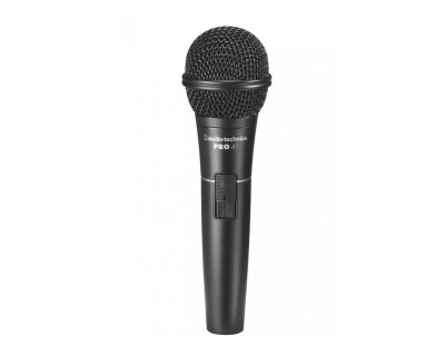 PRO41 Cardioid Dynamic Mic with Switch and 4.5m XLR Lead