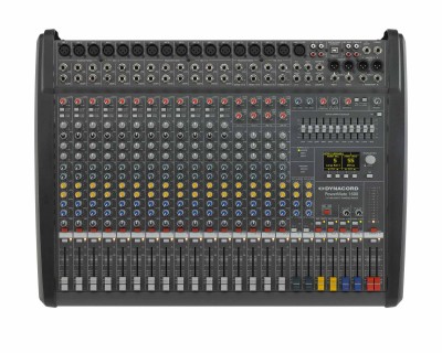 PowerMate 1600-3 16Ch Powered Mixer+ Twin Digital FX 2x1000W