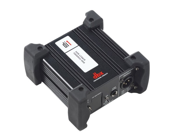 dbx Di1 Active DI Box - Battery or 18-48V Phantom Powered - Main Image