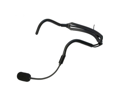 HT2 Super Cardioid Headset Condenser Mic Black Mini XLR3