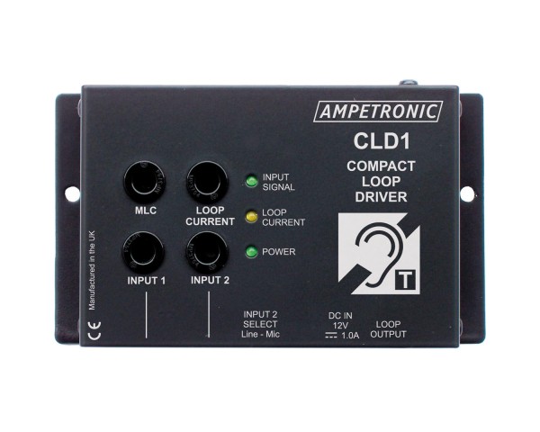 Ampetronic CLD1-CD Compact Loop Driver with Desk Top Mic - Main Image