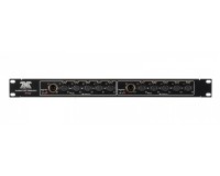 Avolites Isolated DMX512 Splitter 2-In 4+4-Out Rack Mount 5 Pin 1U - Image 1