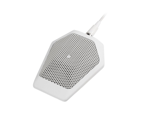 Audio Technica U851RWb Cardioid Condenser Boundary Microphone White - Main Image