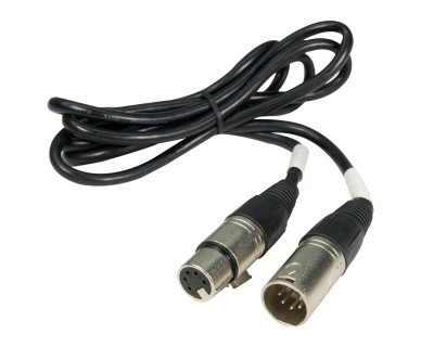 DMX Cable 5-Pin XLR Male to XLR Female 1.5m (5 foot)