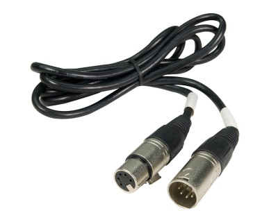 DMX Cable 5-Pin XLR Male to XLR Female 7.5m (25 foot)