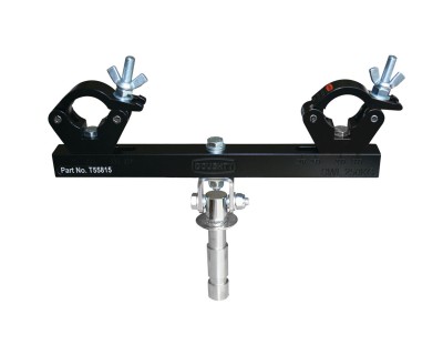 T55815 Fixed Solid Swivel Truss Adaptor SWL 250kg BLACK