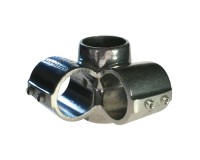 Doughty T194102 48mm Tube Threeway Rack Master Joint Centre Fitting - Image 1