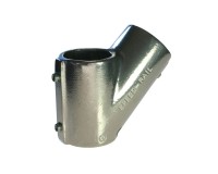 Doughty T194006 48mm Tube 45° Angled Tee 2 Tube Connector - Image 1