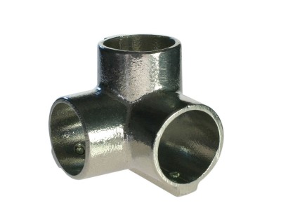 T194009 48mm Tube 90° 3-Way Elbow