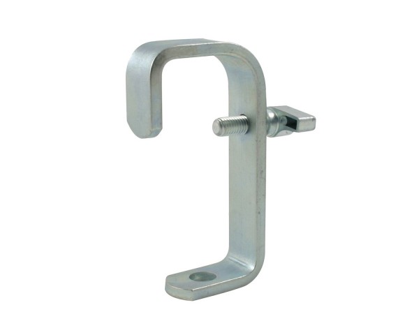 Doughty T20100 Standard Steel Hook Clamp 48mm Tube SWL 40kg 95mm Silver - Main Image