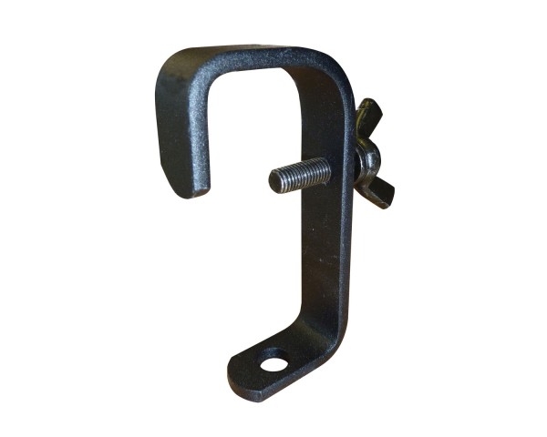 Doughty T20101 Standard BLACK Steel Hook Clamp 48mm Tube SWL 40kg 95mm - Main Image