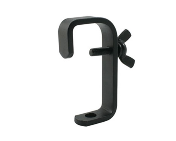 Doughty T2010401 Hook Clamp with Fixings 48mm Tube SWL 40kg 95mm Black - Main Image