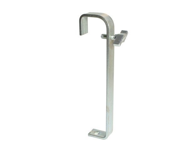 Doughty T20105 Extended Hook Clamp 48mm Tube SWL 40kg 233mm Silver - Main Image