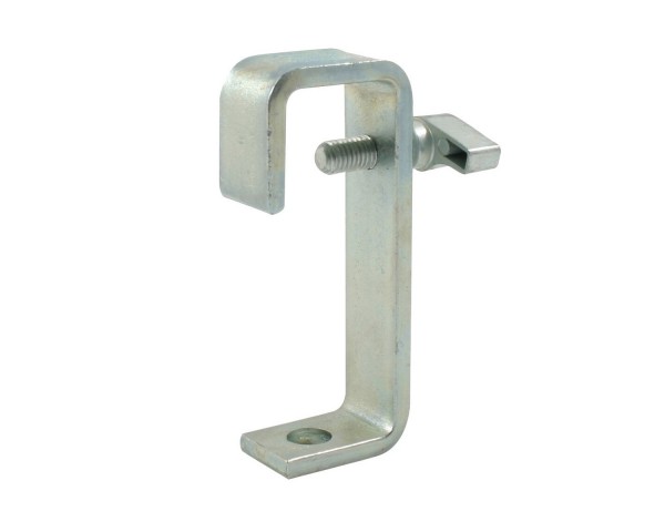 Doughty T20200 Standard Hook Clamp 30mm Tube SWL 15kg 91mm Silver - Main Image
