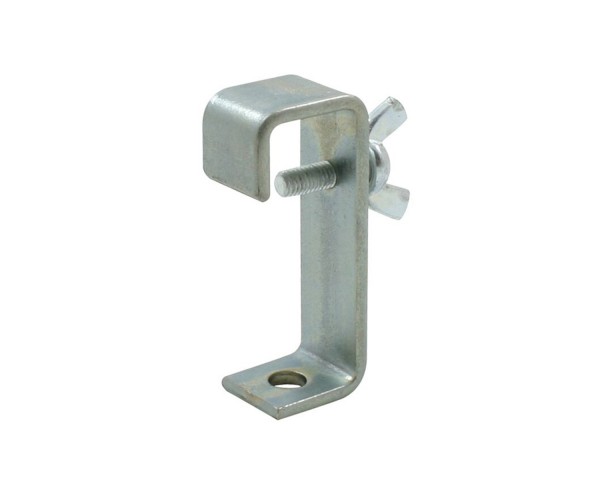 Doughty T20301 Standard Hook Clamp 20mm Tube SWL 15kg 91mm Silver - Main Image