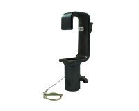 Doughty T20901 TV Hook Clamp 48mm Tube with Lynch Pin SWL 150kg Black - Image 1