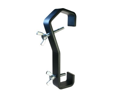 T20910 Double-End Hook Clamp 63-75mm Tube SWL 150kg Black