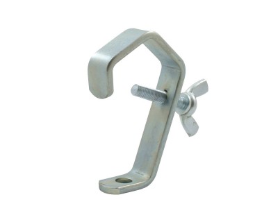 T21100 Universal Hook Clamp 25-51mm Tube SWL 40kg Silver