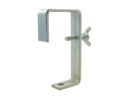T21805 Large Tube Hook Clamp 60-75mm Tube SWL 50kg 120mm Silver