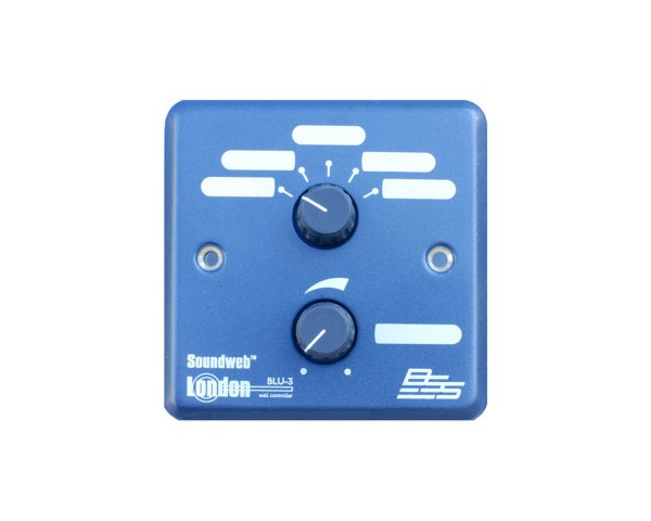 BSS BLU3 Wall Remote with 5-Way Switch and Rotary Fader - Main Image