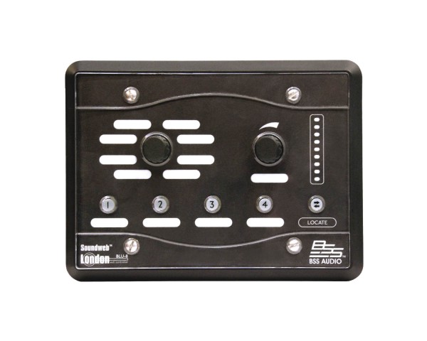 BSS BLU8-V2-BLK Ver 2 Programmable 8-Zone Remote Control Black - Main Image