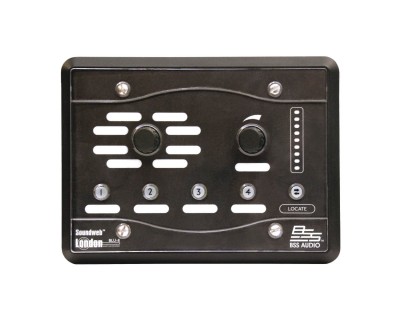 BLU8-V2-BLK Ver 2 Programmable 8-Zone Remote Control Black