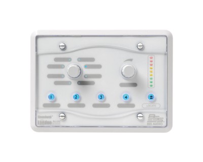 BLU8-V2-WHT Ver 2 Programmable 8-Zone Remote Control White