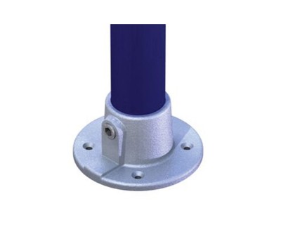 T13100 Pipeclamp 48mm Tube Normal Base Flange