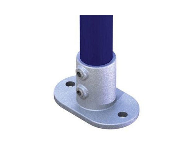 Doughty T13200 Pipeclamp 48mm Tube Railing Base Flange - Main Image
