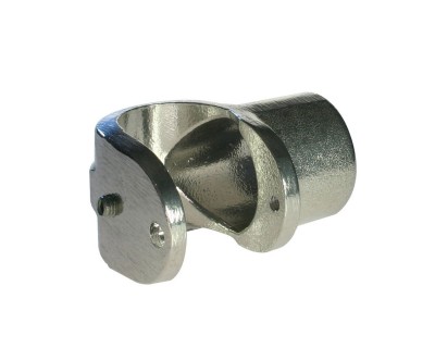 T194016 48mm Tube 90° Clamp on Tee
