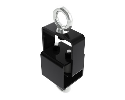 CPLAV02-B Inline Anti-Vibration Coupler with M10 Eyebolt 40kg Blk