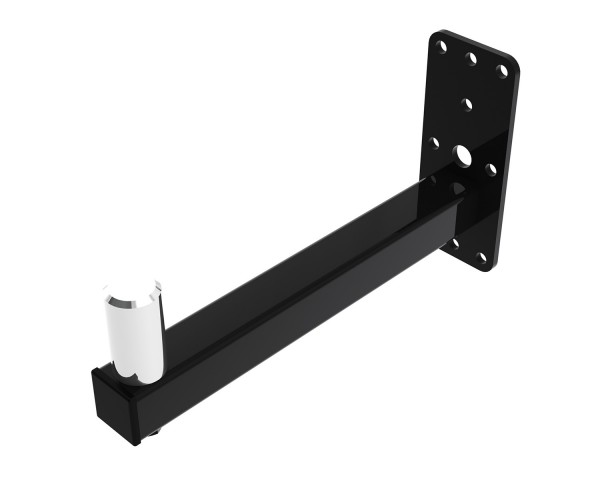 Powerdrive WHY35-B Bottom Mount Fixed Wall Bracket 324mm 35mm Spigot Black - Main Image