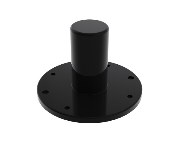 Powerdrive REF6-B Speaker Top Hat Casting for 32mm Column Stands Black - Main Image