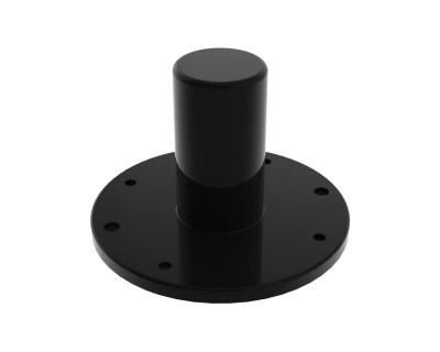 REF6-B Speaker Top Hat Casting for 32mm Column Stands Black