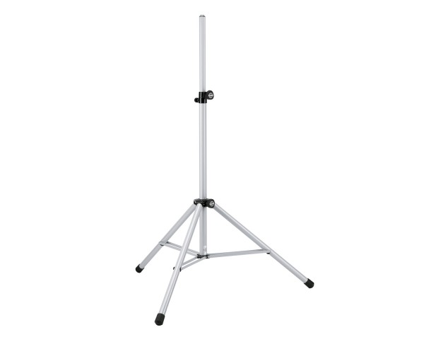 K&M 214/6 Black Speaker Stand Aluminium up to 2.185m 50kg Load - Main Image