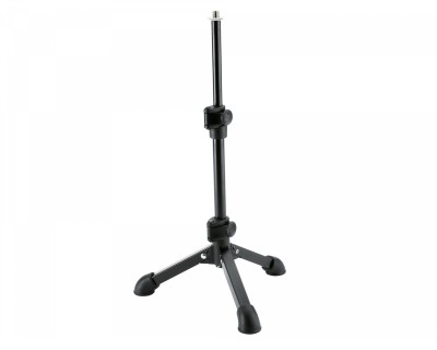 23150 Tabletop Telescopic Microphone Stand 1/4" Black