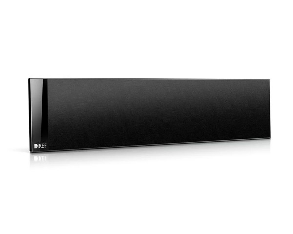 KEF T301C 2x4.5 2.5-Way Ultra-Thin Centre Speaker Black - Main Image