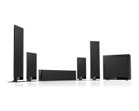 KEF T205 (2xT301 Satellites,2xT101 Satellites T301c +T2 Sub) Black - Image 1