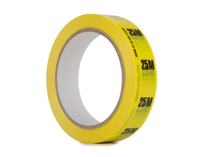 Identi-Tak Cable Length ID Tape 24mm x 33m 25M Yellow